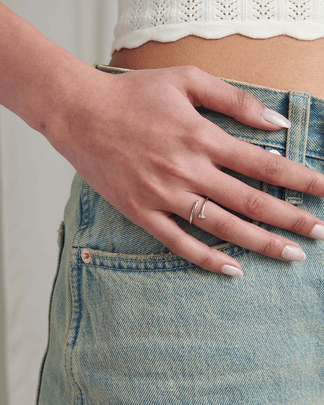 Adjustable Pin Ring - Gemlet