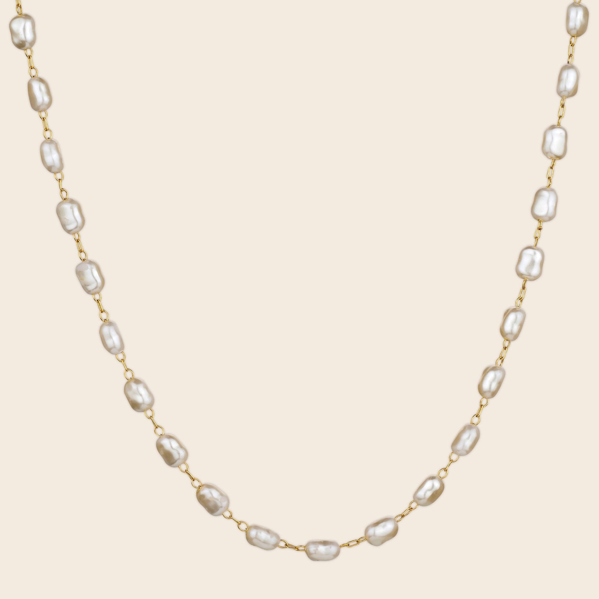 Baroque Pearl Necklace - Gemlet
