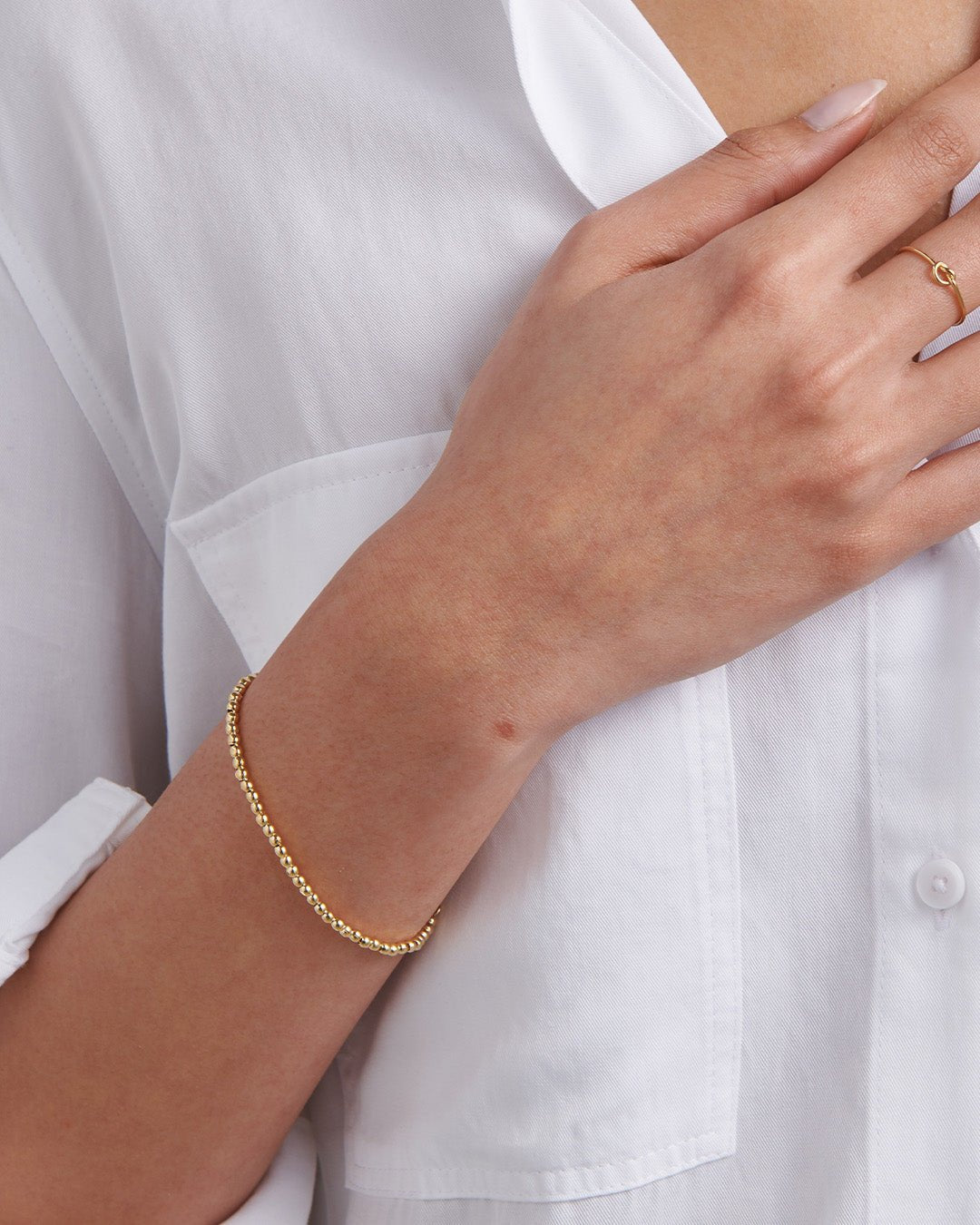 Beaded Chain Bracelet - Gemlet