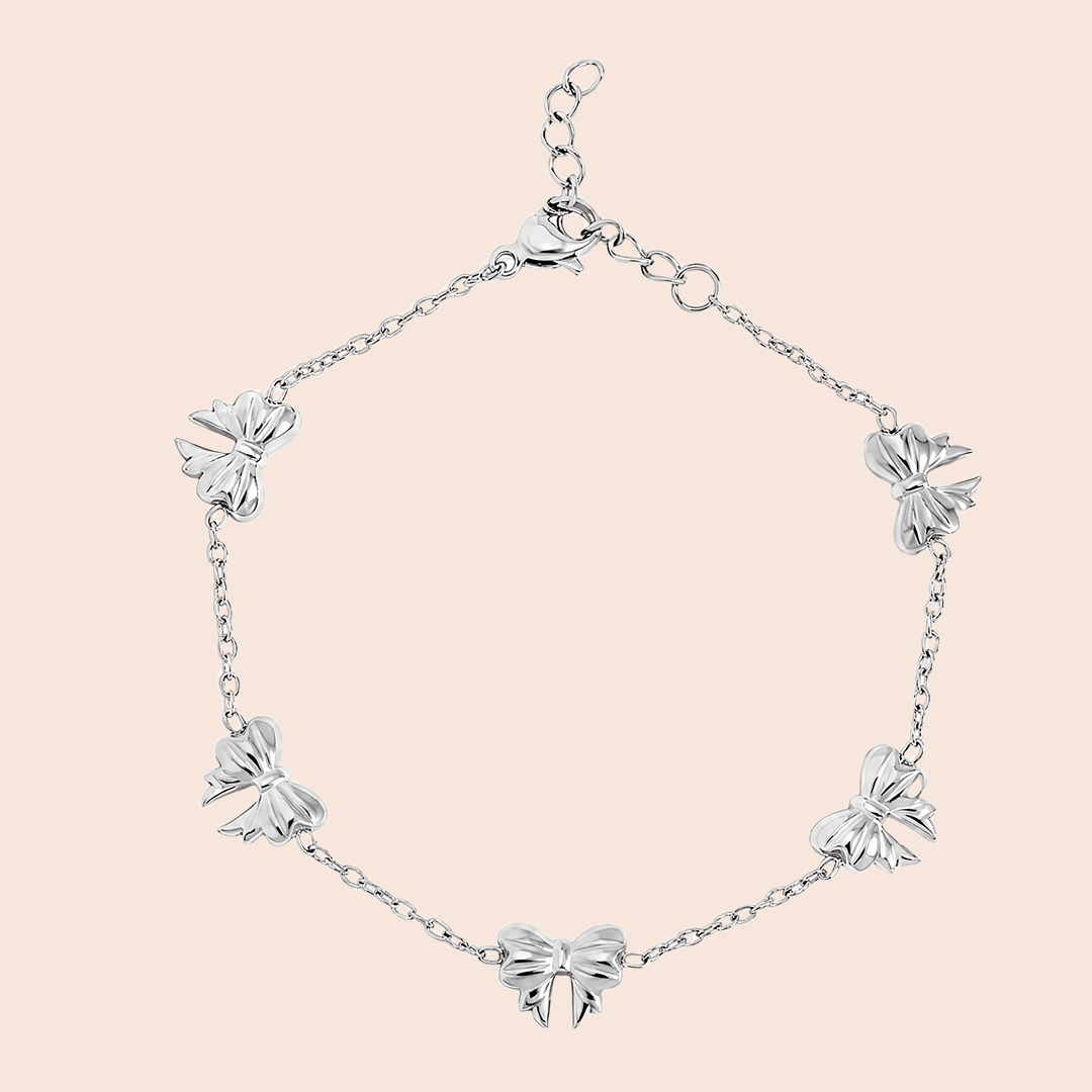 Bow Charm Bracelet - Gemlet
