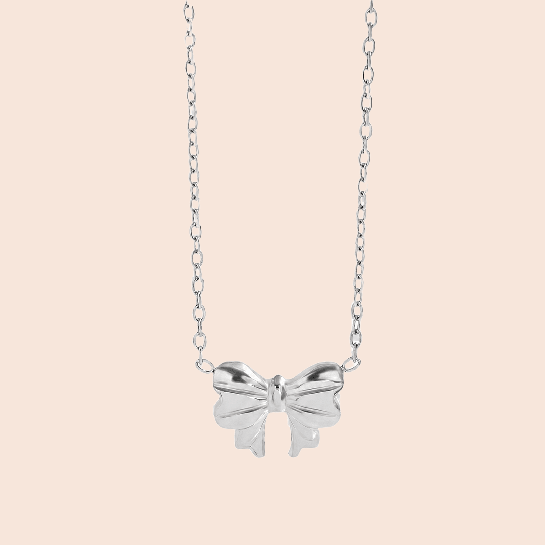 Bow Pendant Necklace - Gemlet