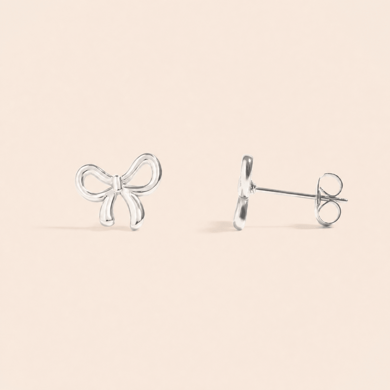 Bow Stud Earrings - Gemlet