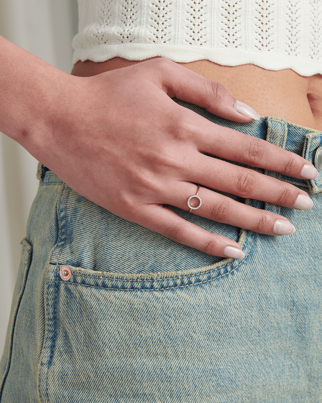 Circle CZ Ring - Gemlet