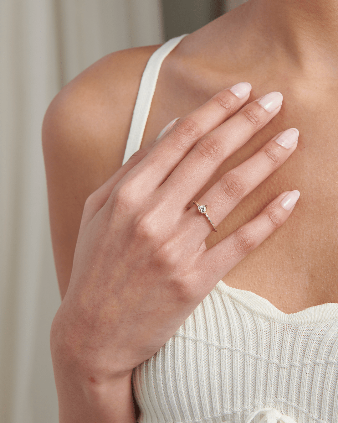 CZ Heart Ring - Gemlet