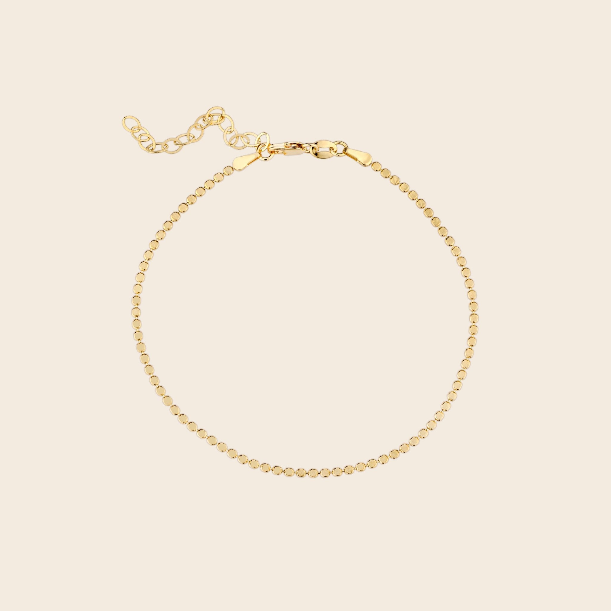 Dainty Dots Chain Anklet - Gemlet