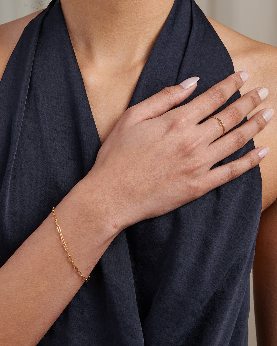 Dainty Paperclip Chain Bracelet - Gemlet