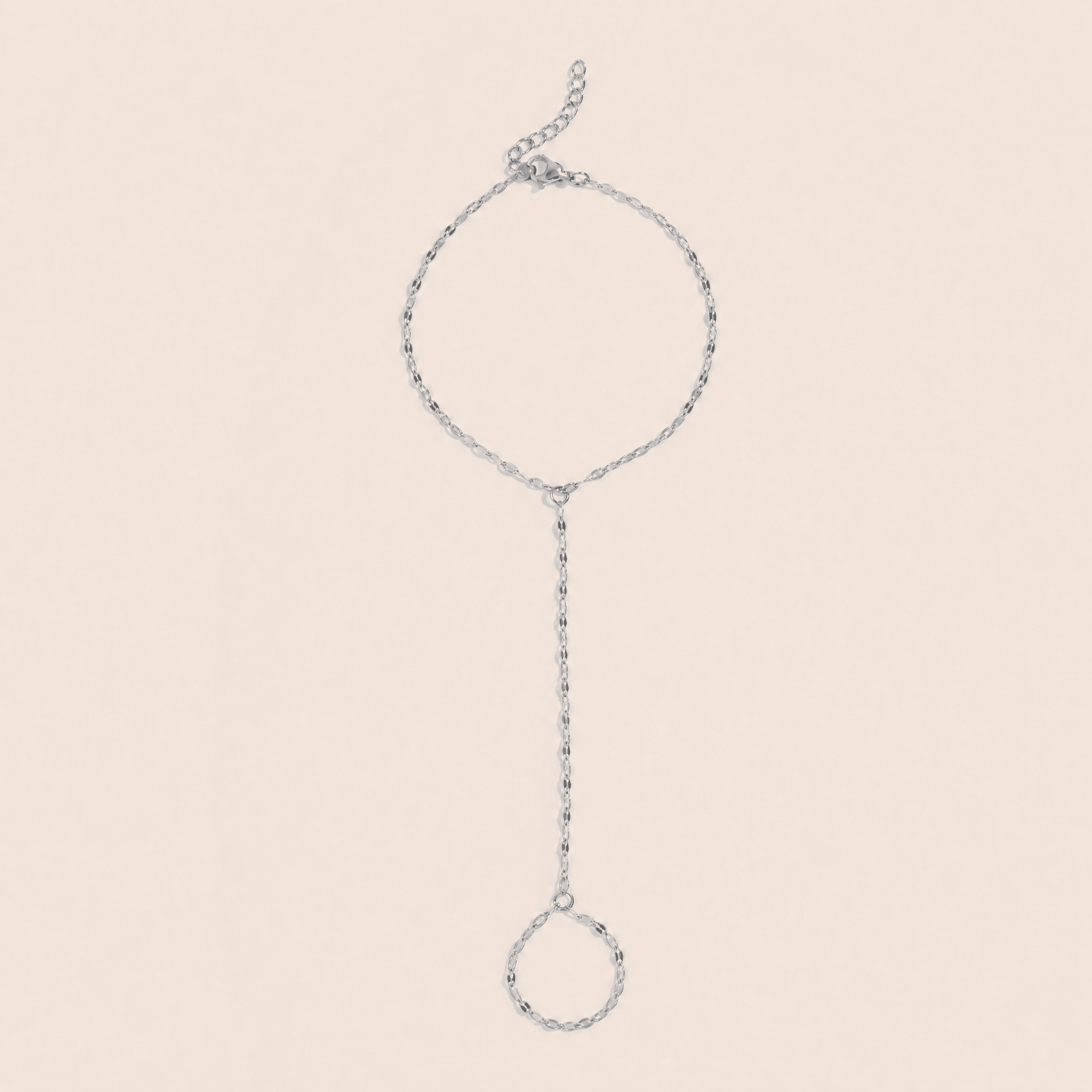 Dapped Oval Hand Chain - Gemlet