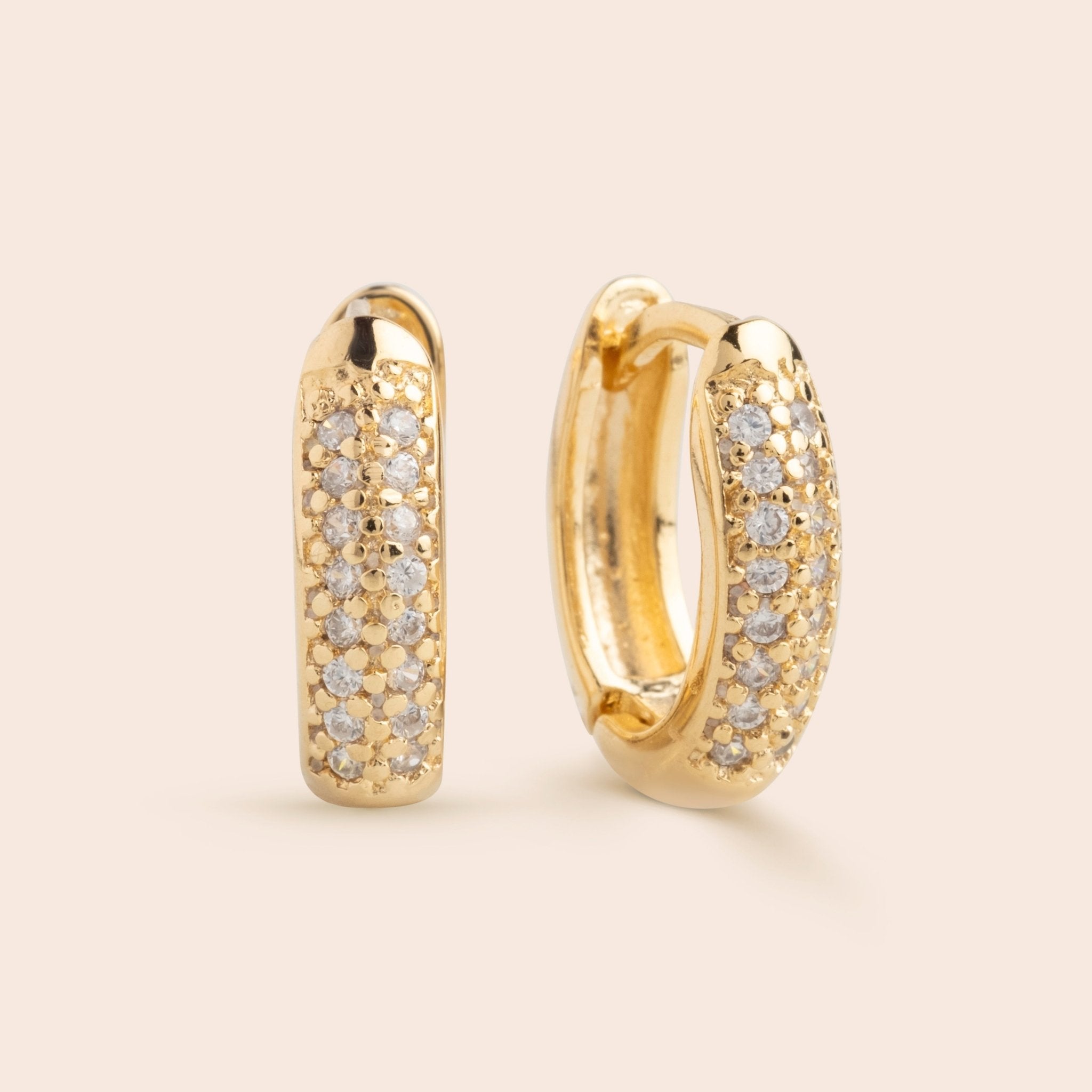 Diamond CZ Huggies - Gemlet