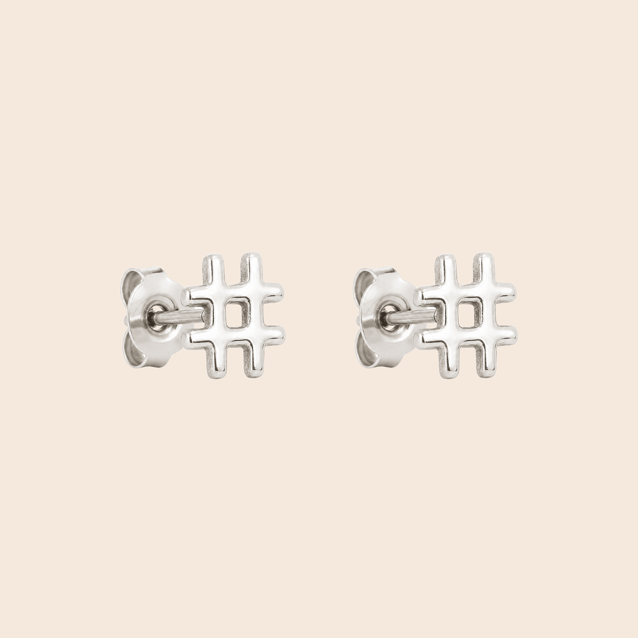 Hashtag Studs - Gemlet