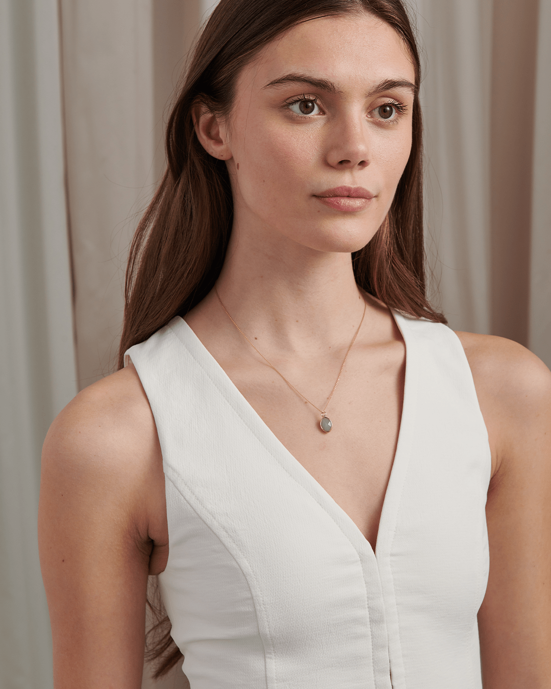 Jade Oval Necklace - Gemlet