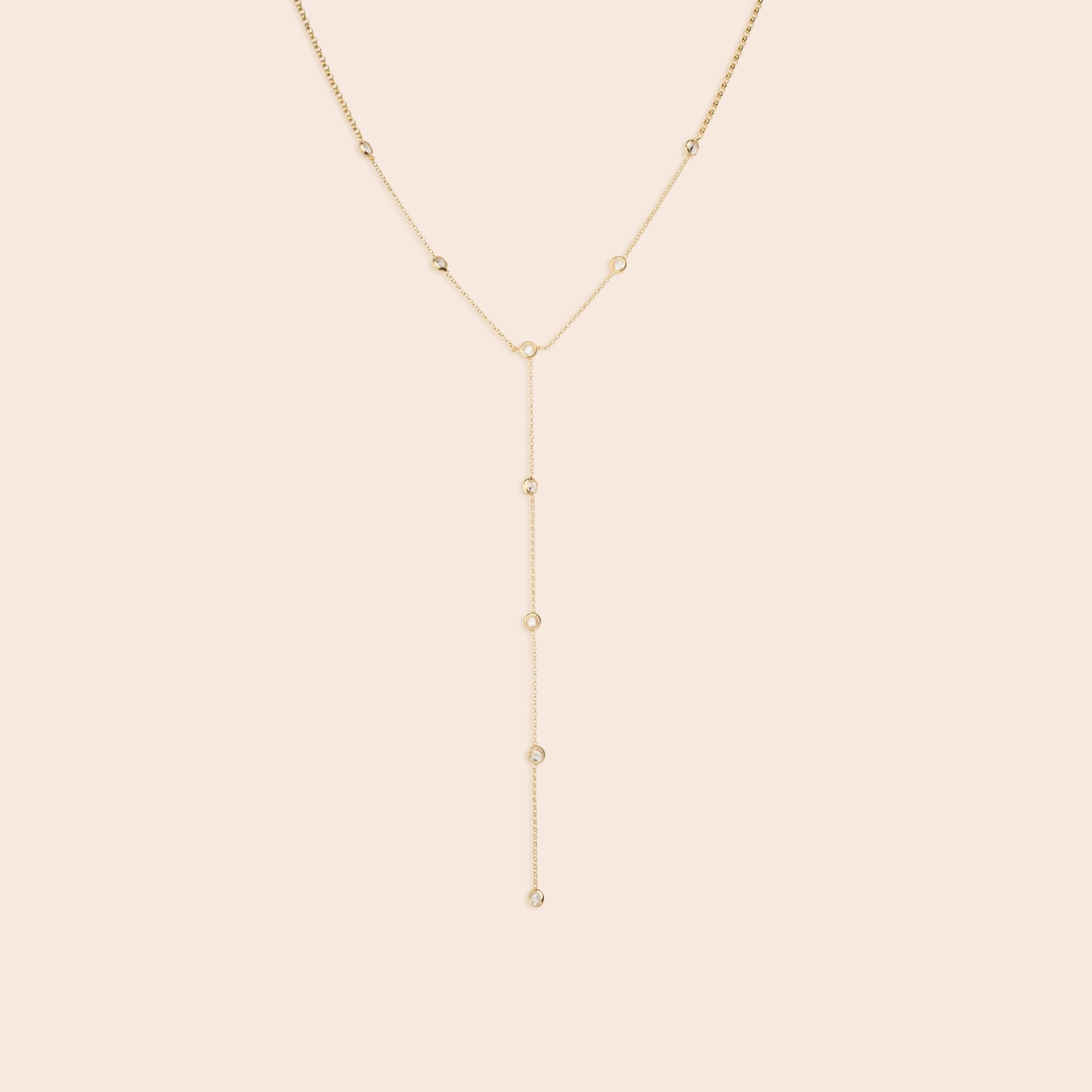 Lariatt CZ Necklace - Gemlet