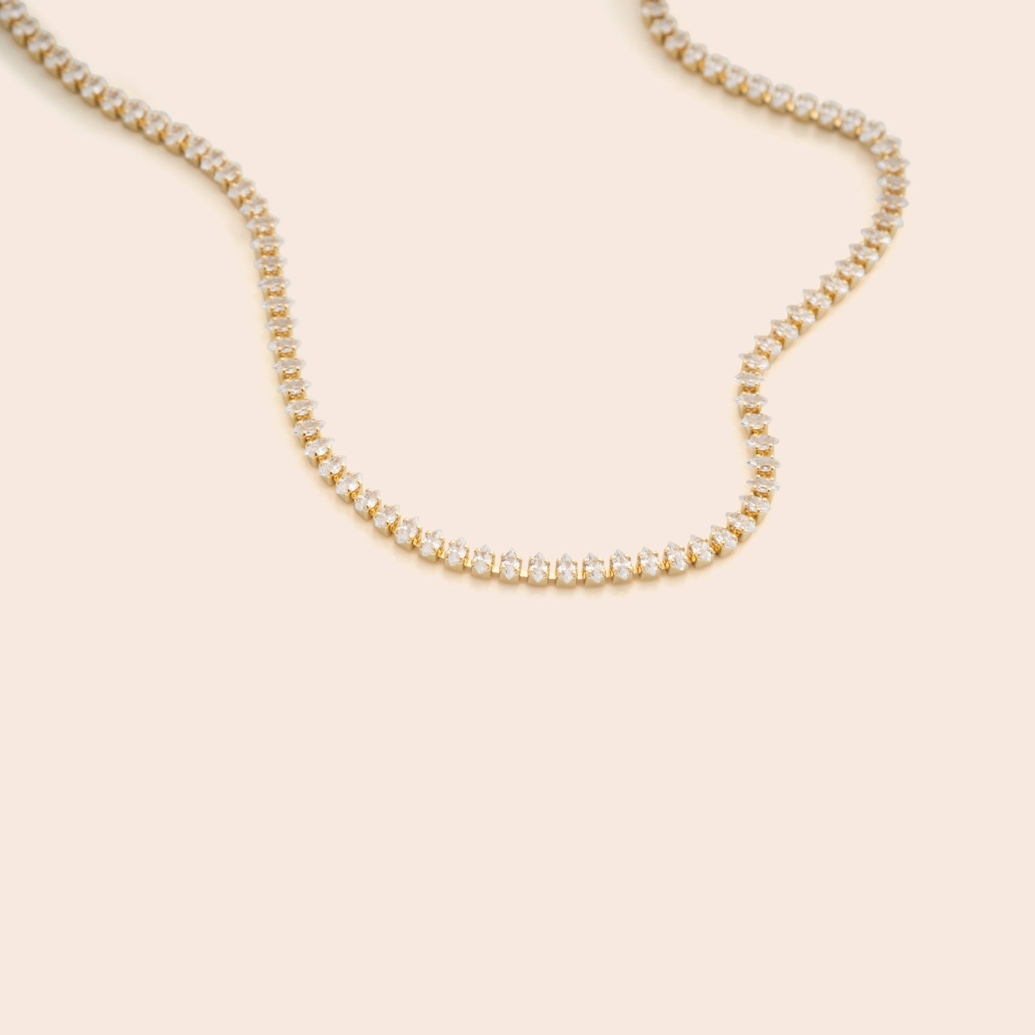 Marquise CZ Necklace - Gemlet