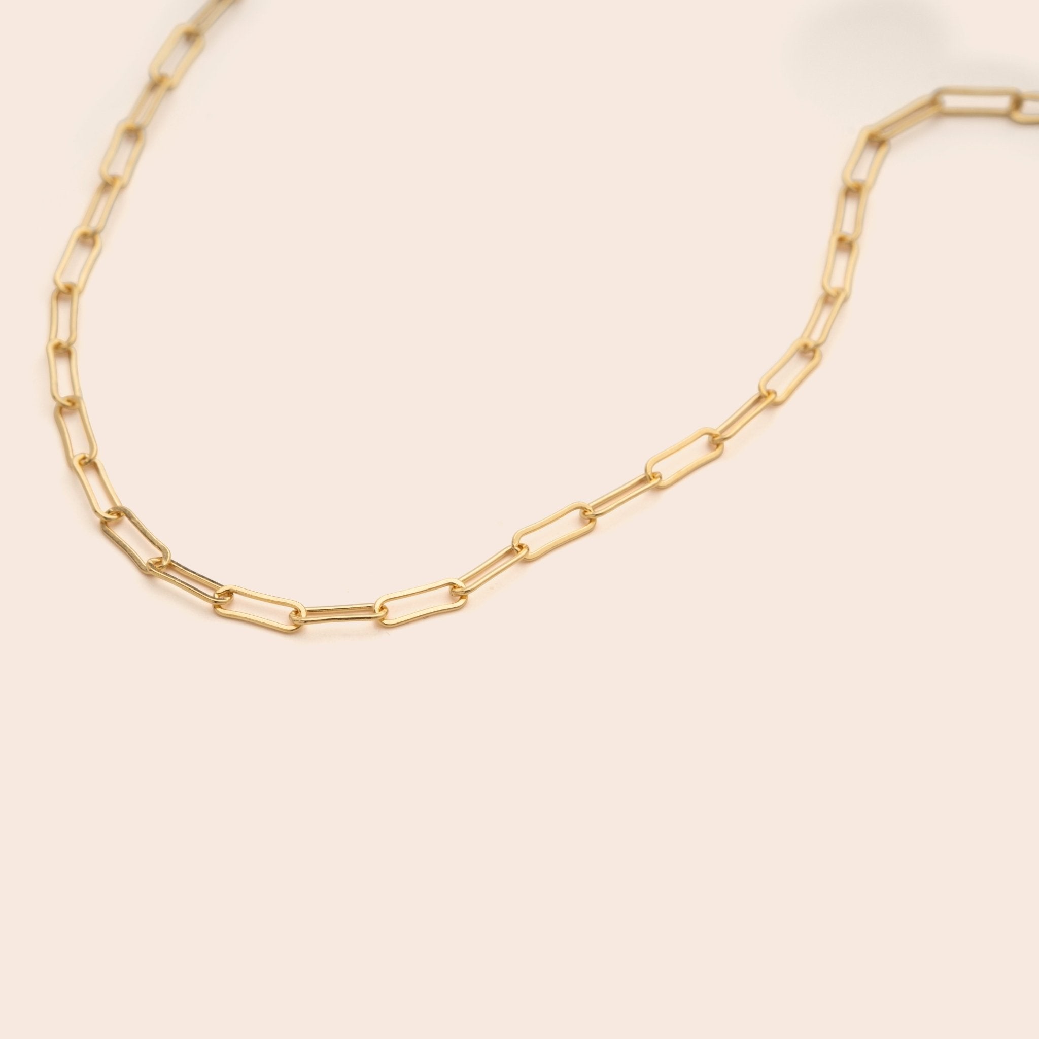 Mini Paperclip Chain Necklace - Gemlet