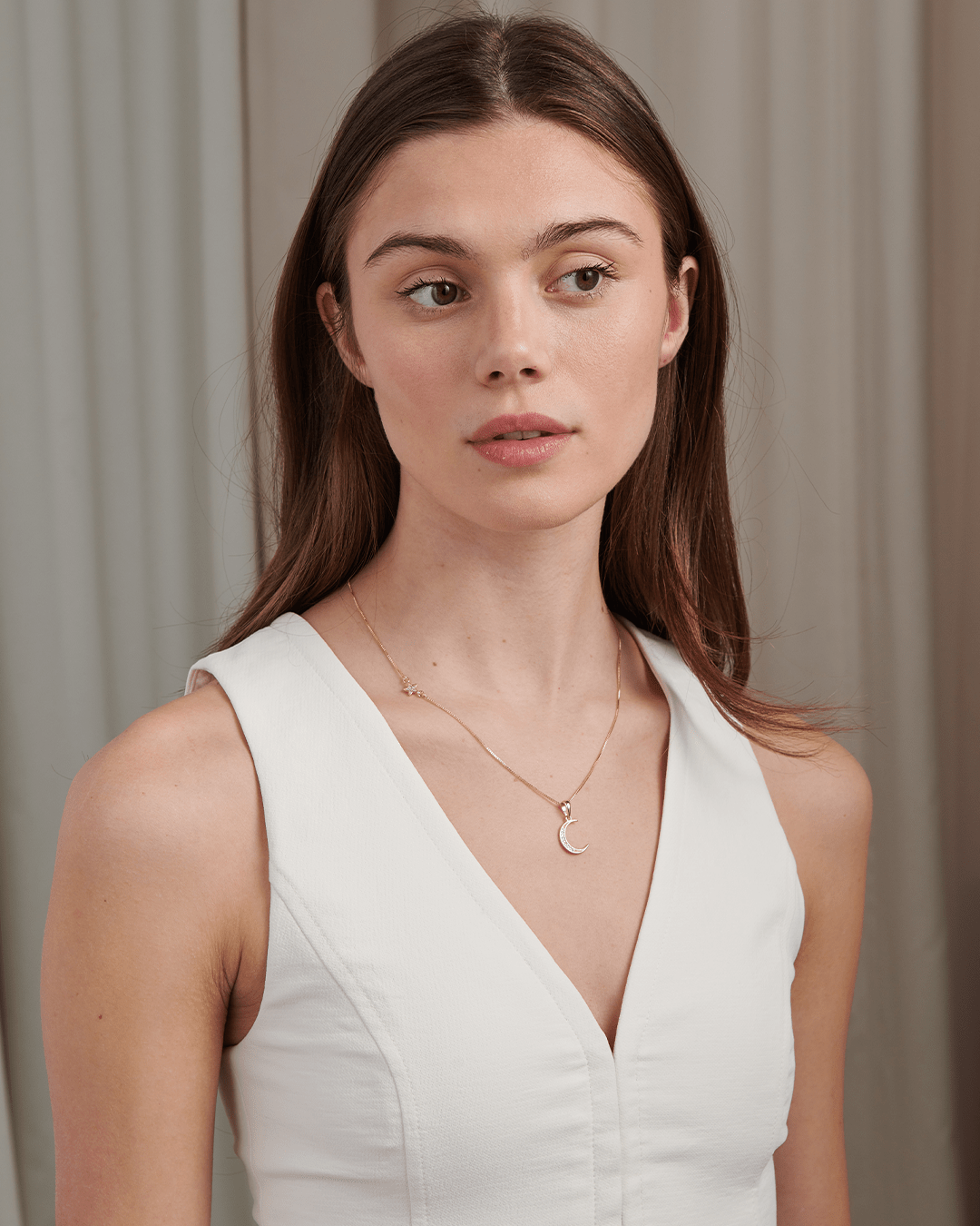 Moon & Stars Necklace - Gemlet