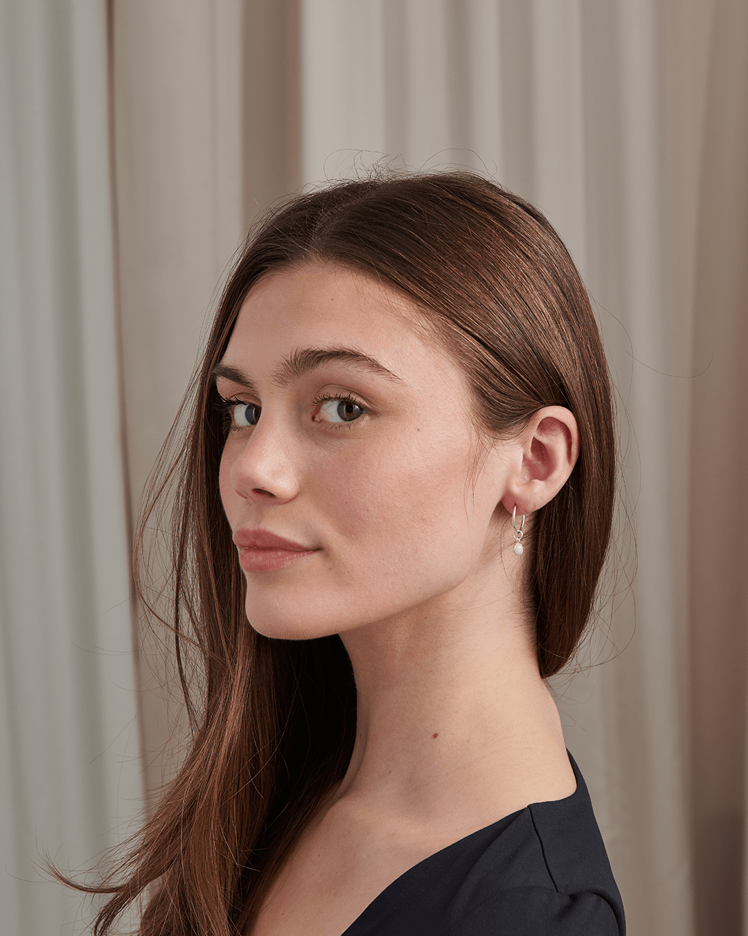 Moonstone Hoops - Gemlet