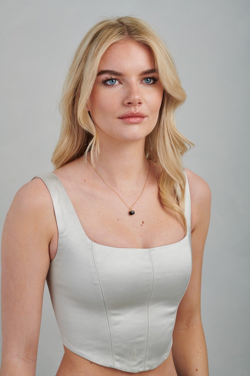 Onyx Nugget Necklace - Gemlet