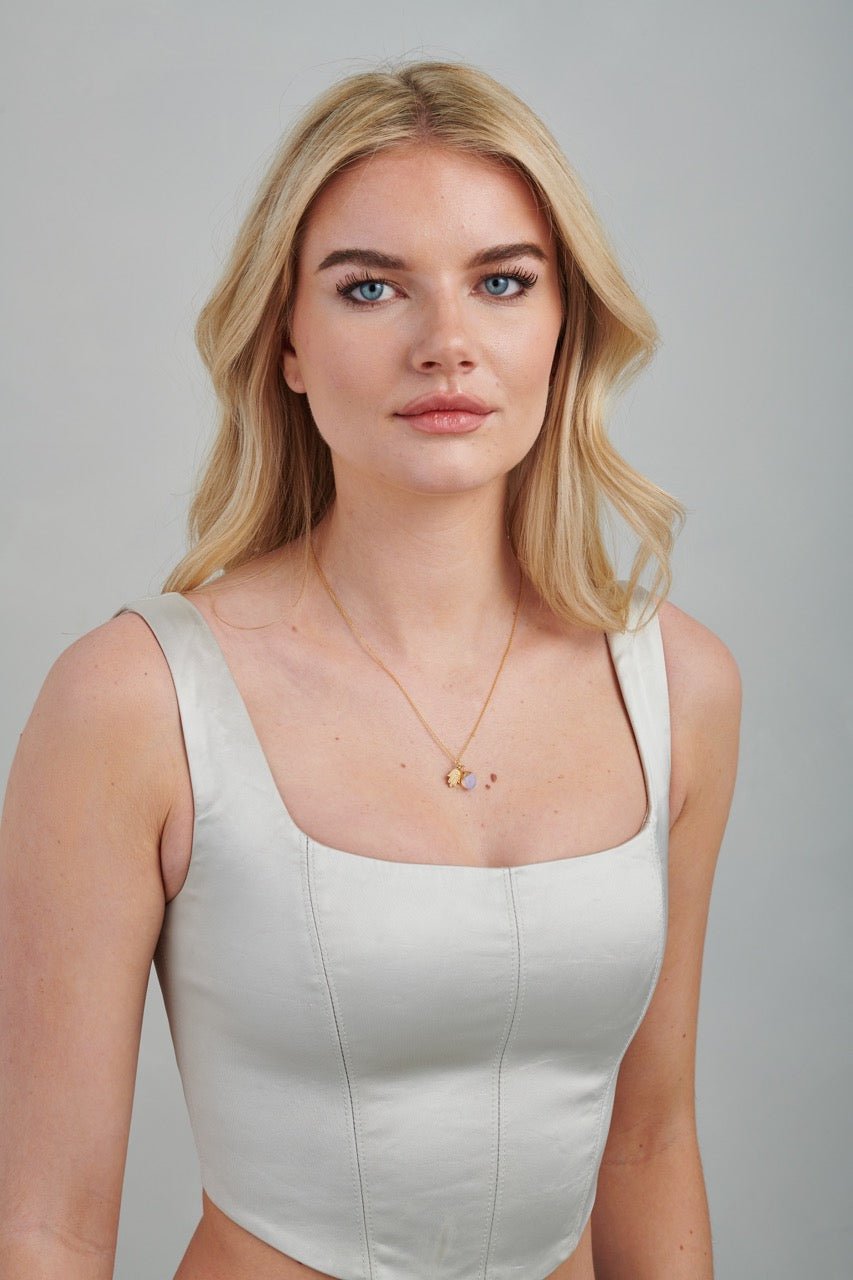 Opalite Gem Drop Necklace - Gemlet