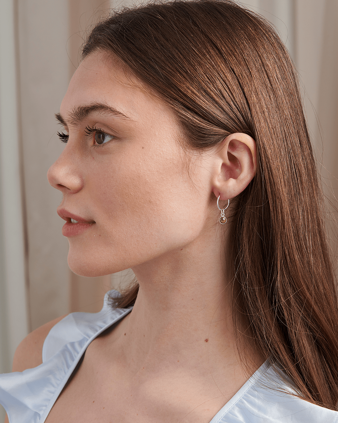 Peridot Hoops - Gemlet