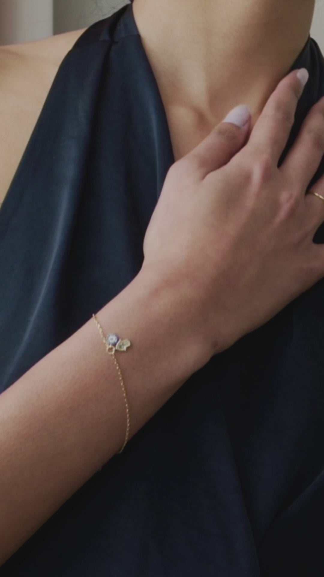 Evil Eye & Hamsa Dangle Bracelet