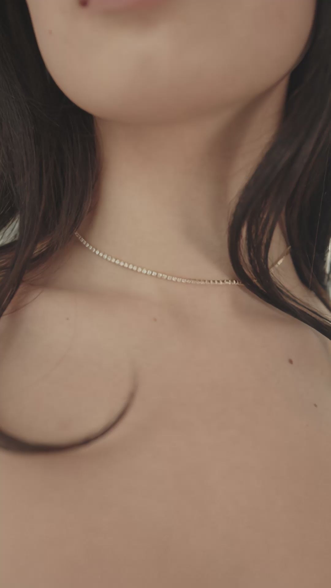 Mini CZ Choker Necklace