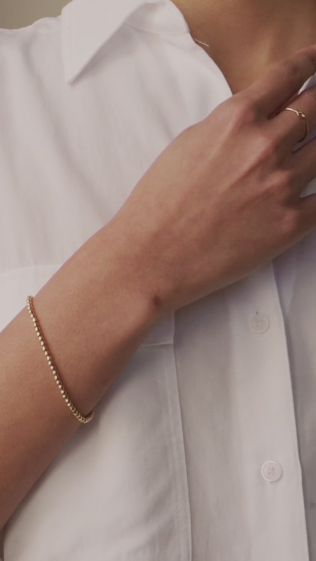 Beaded Chain Bracelet