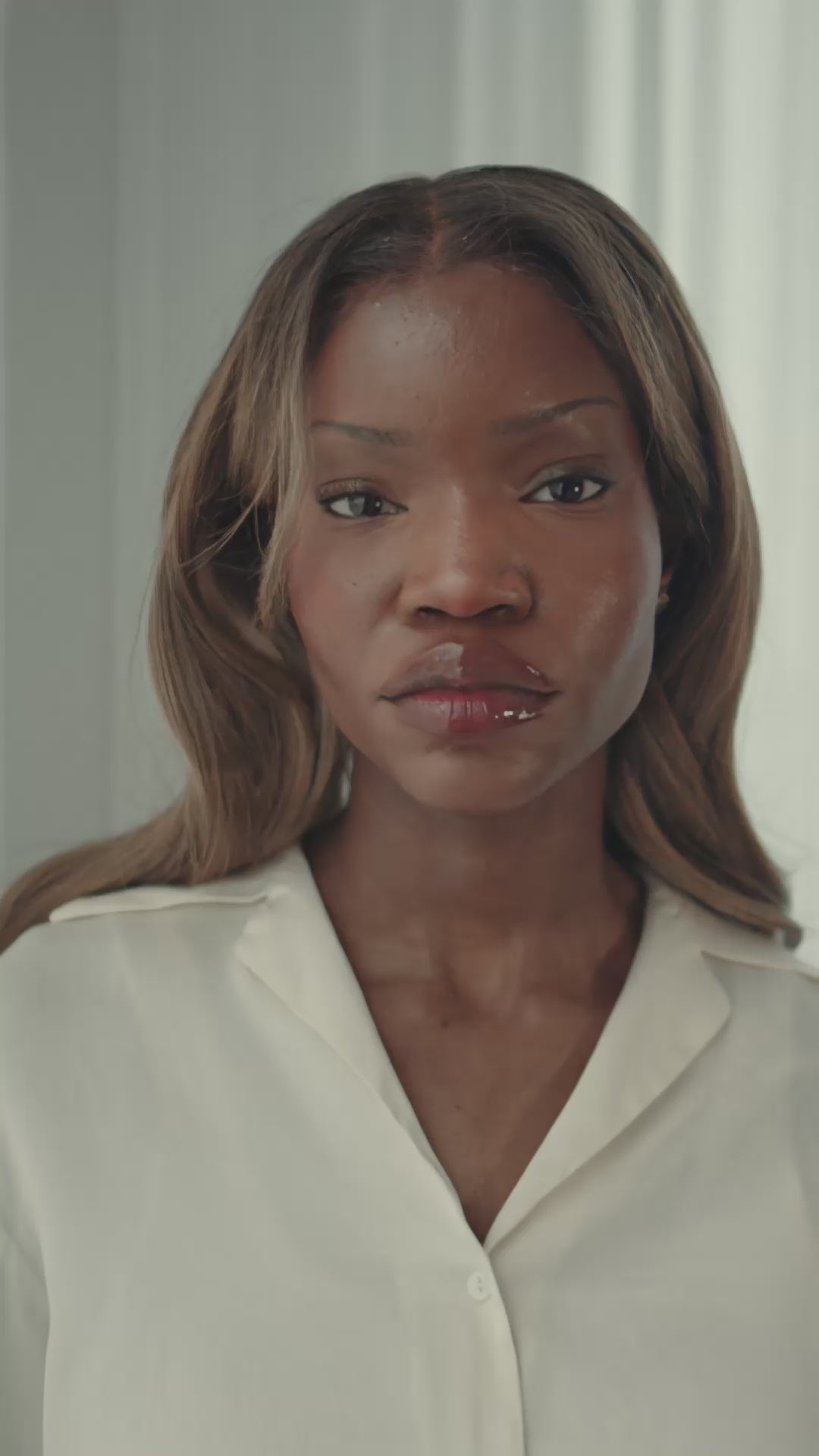 Black CZ Climber Earrings