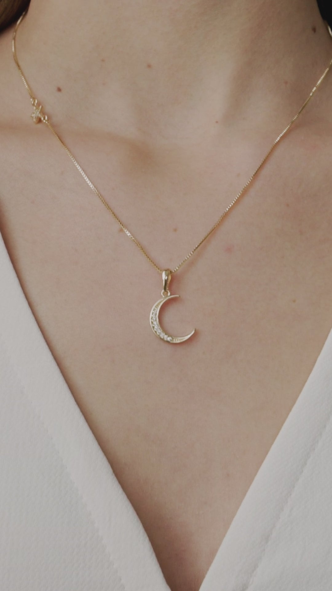 Moon & Stars Necklace