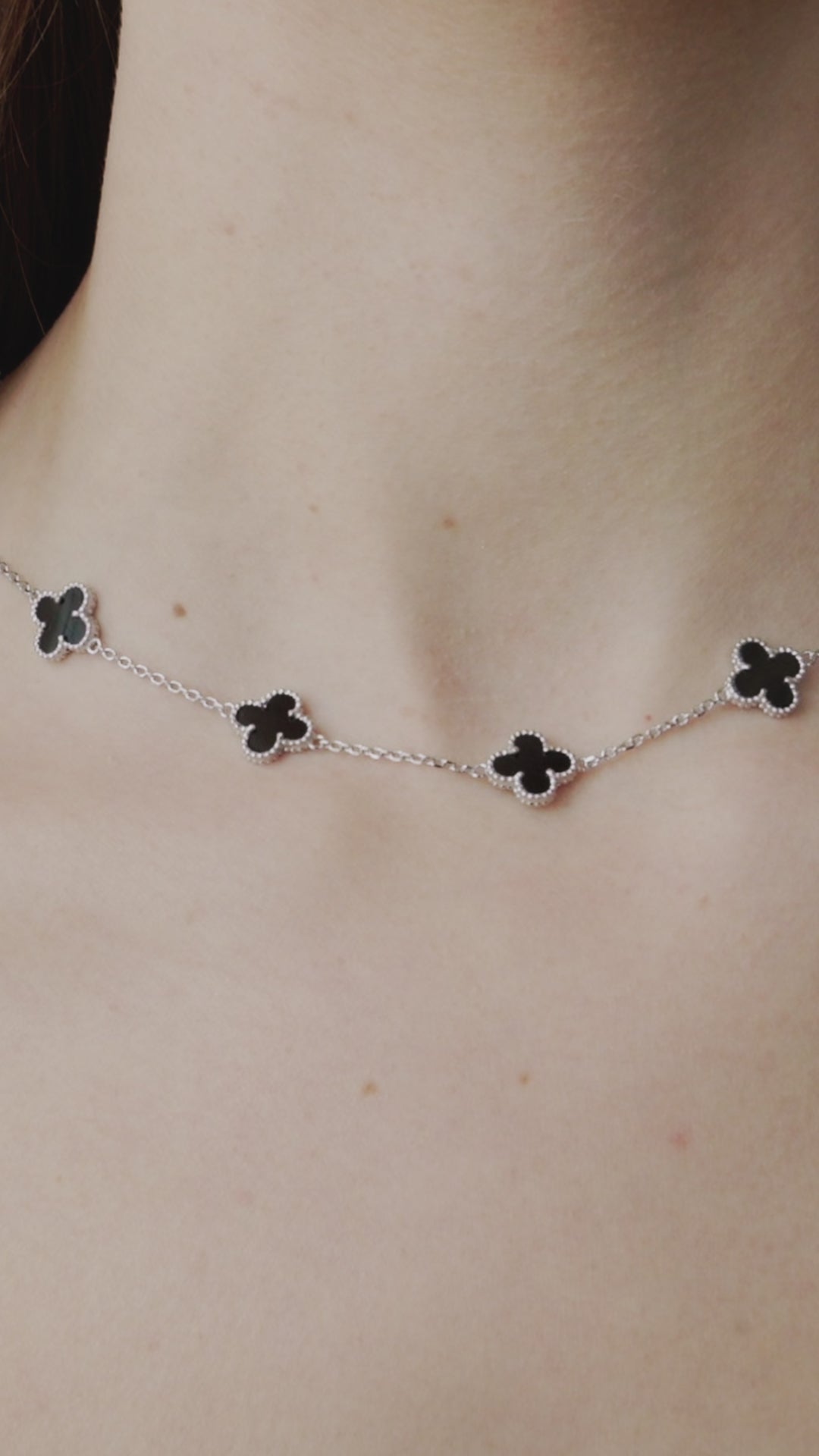 Black Clover Necklace