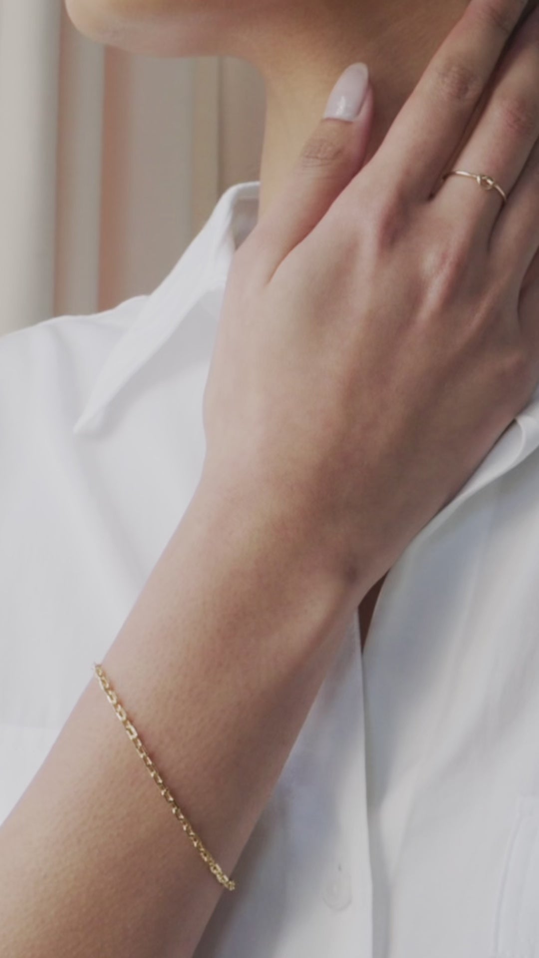Mini Paperclip Bracelet