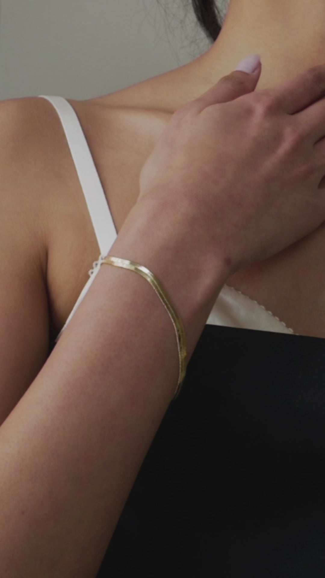 Herringbone Chain Bracelet