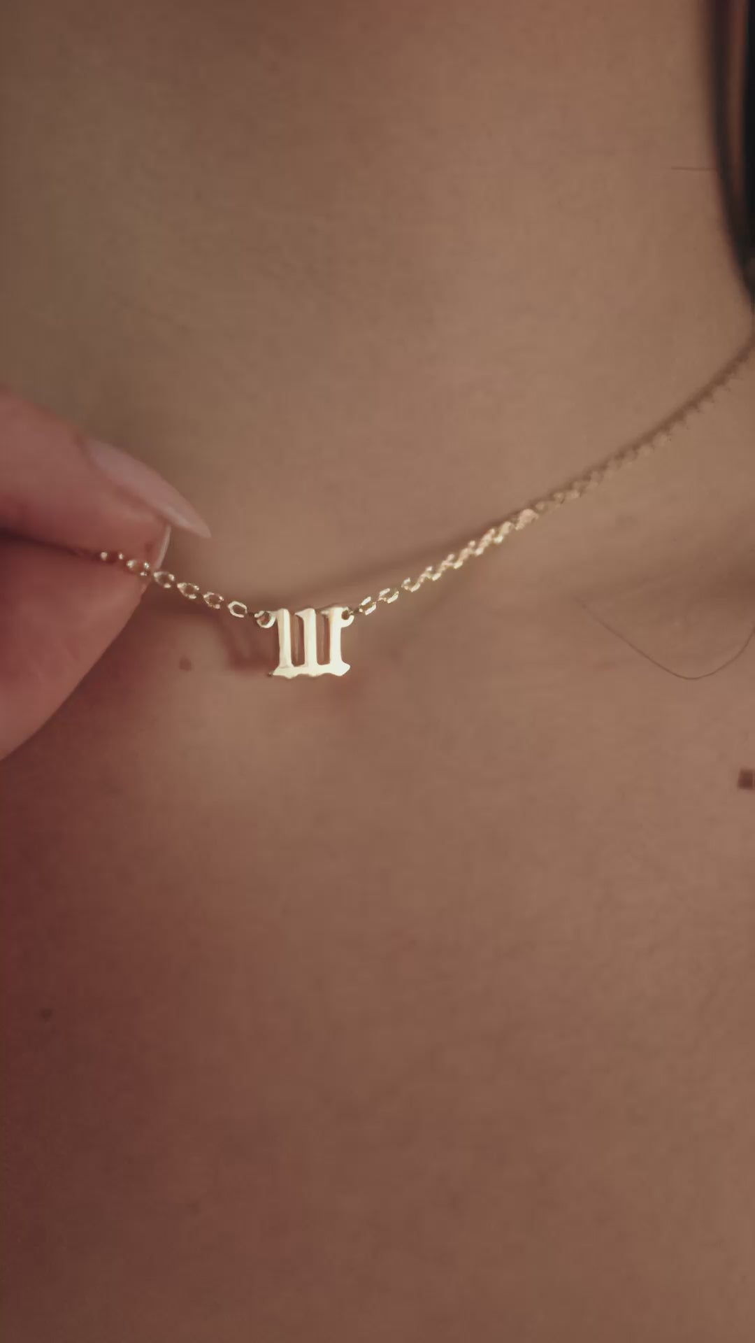 Angel Number Necklace