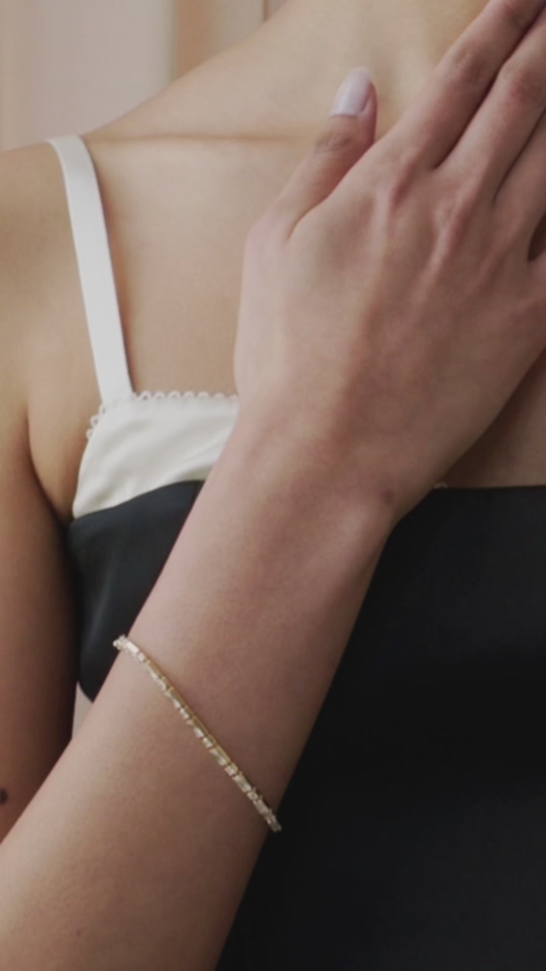 Thick Baguette CZ Bracelet