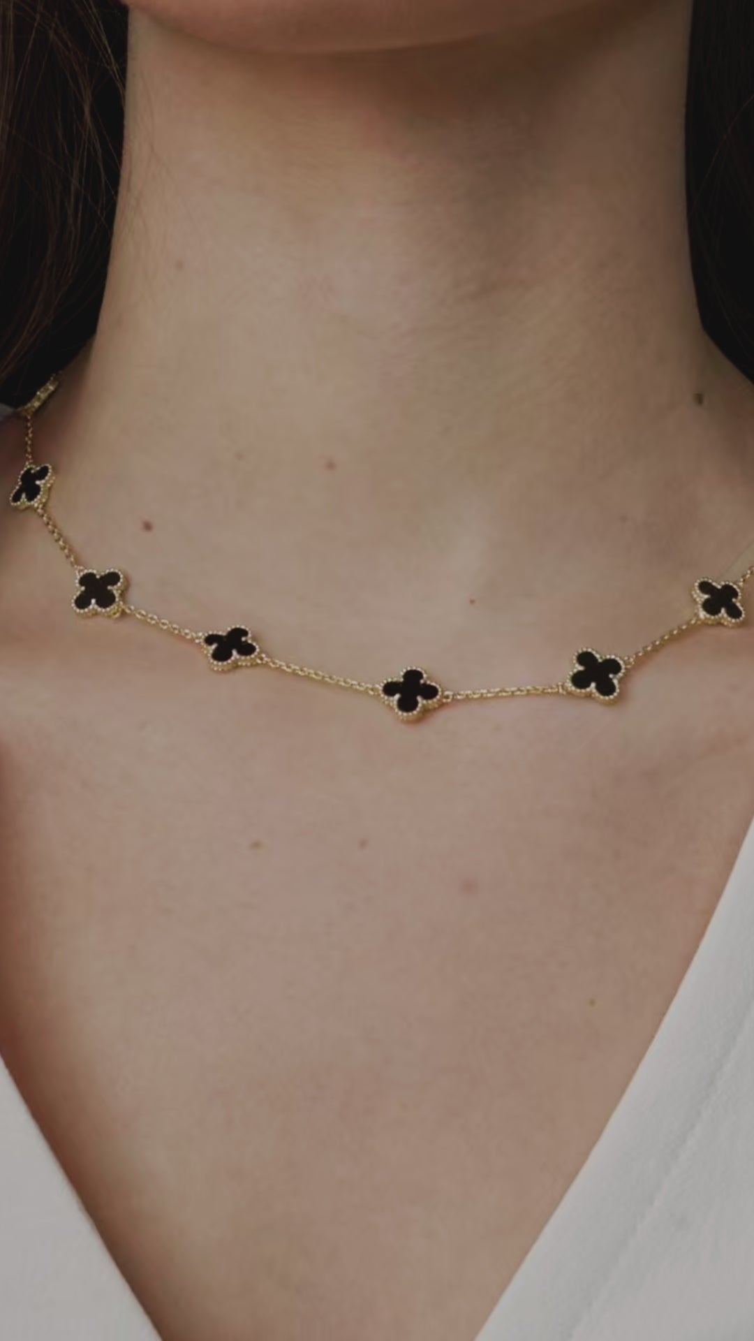Black Clover Necklace