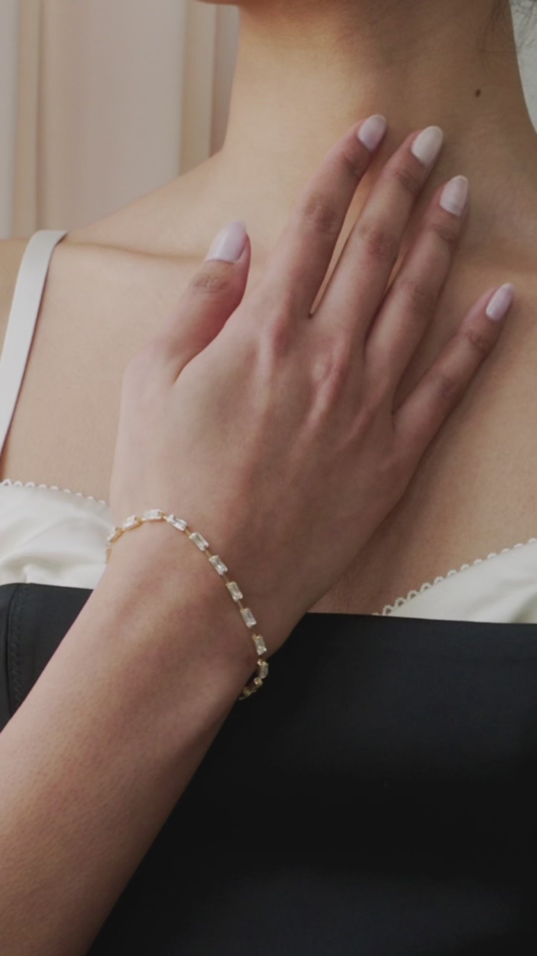 Baguette CZ Bracelet