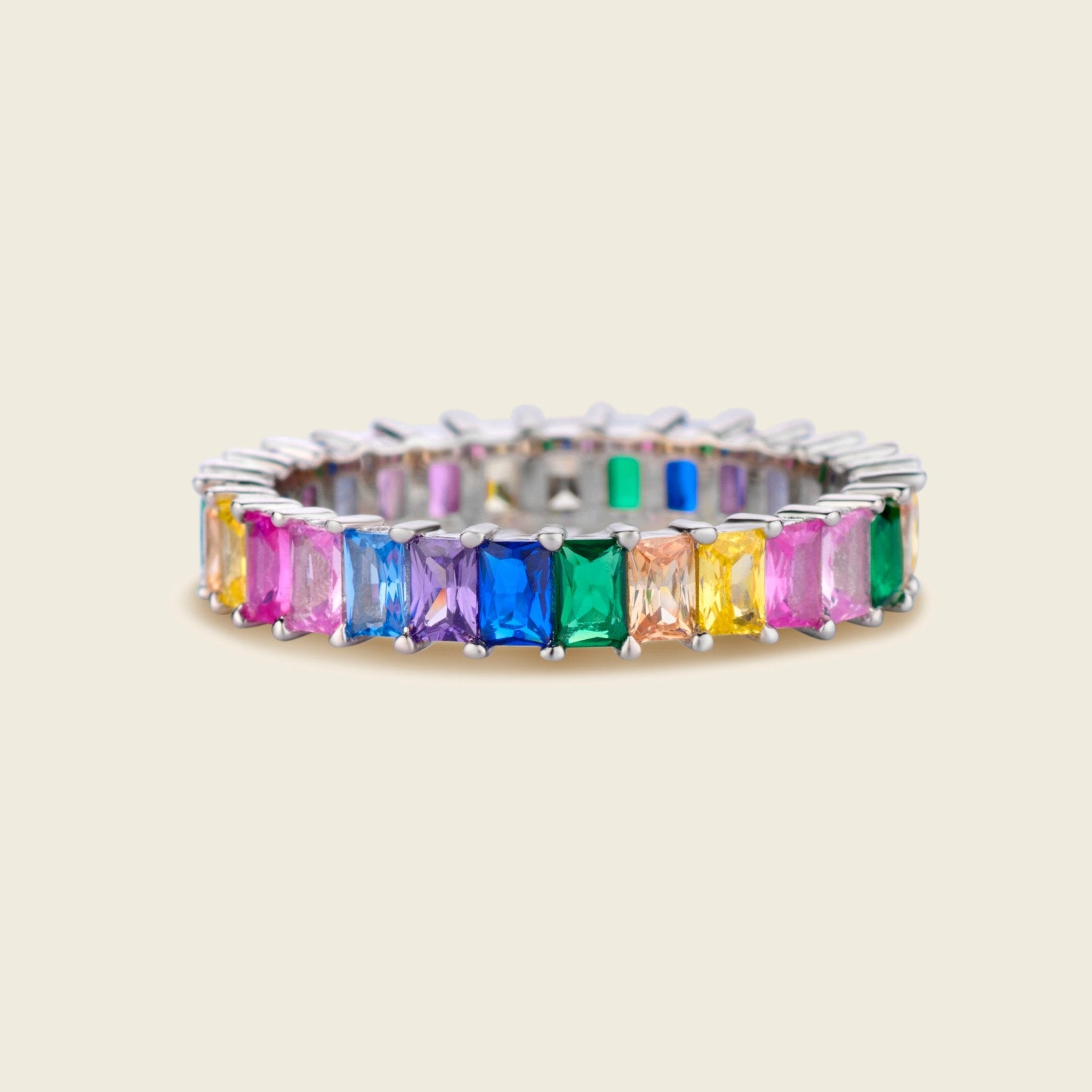Rainbow CZ Ring - Gemlet