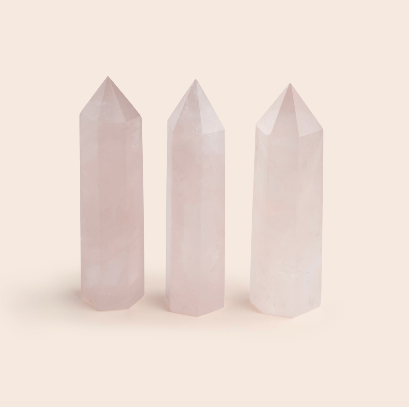 Rose quartz Crystal Tower - Gemlet