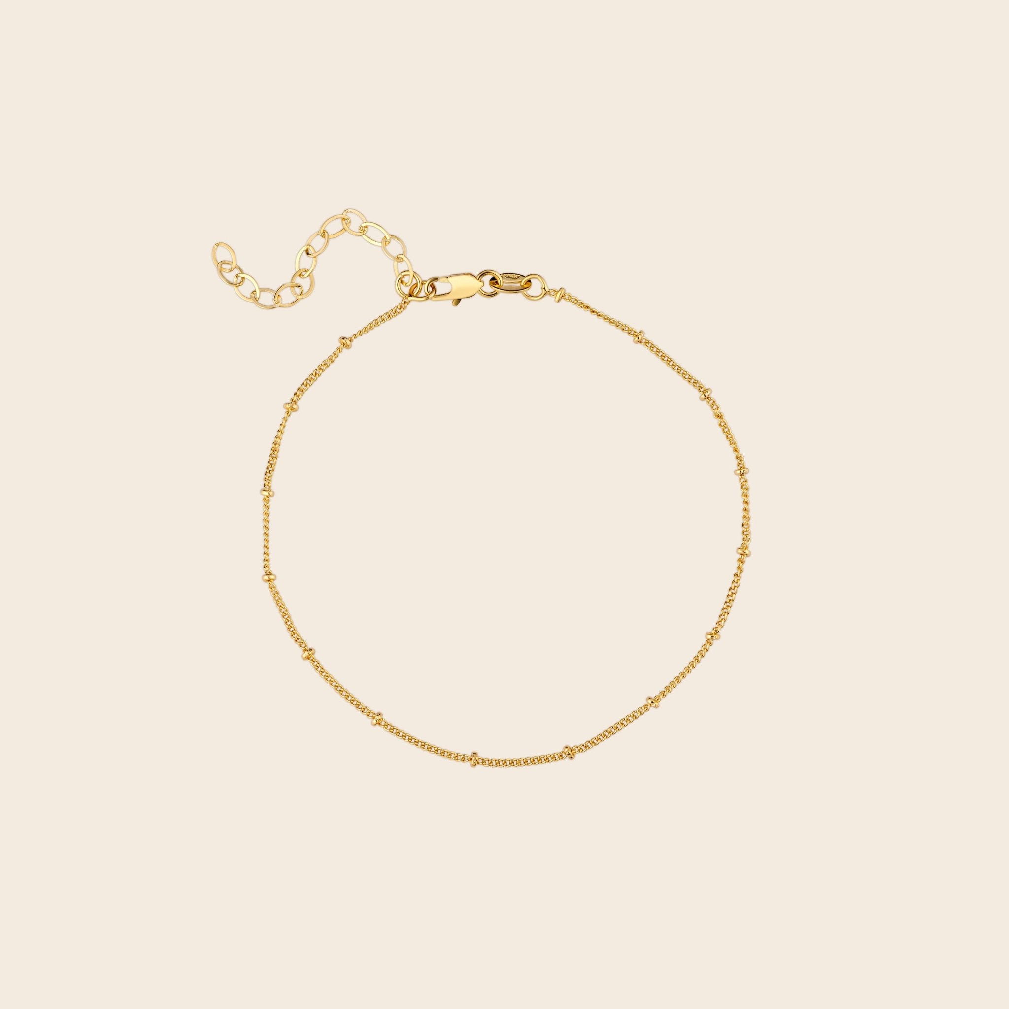 Satellite Chain Anklet - Gemlet