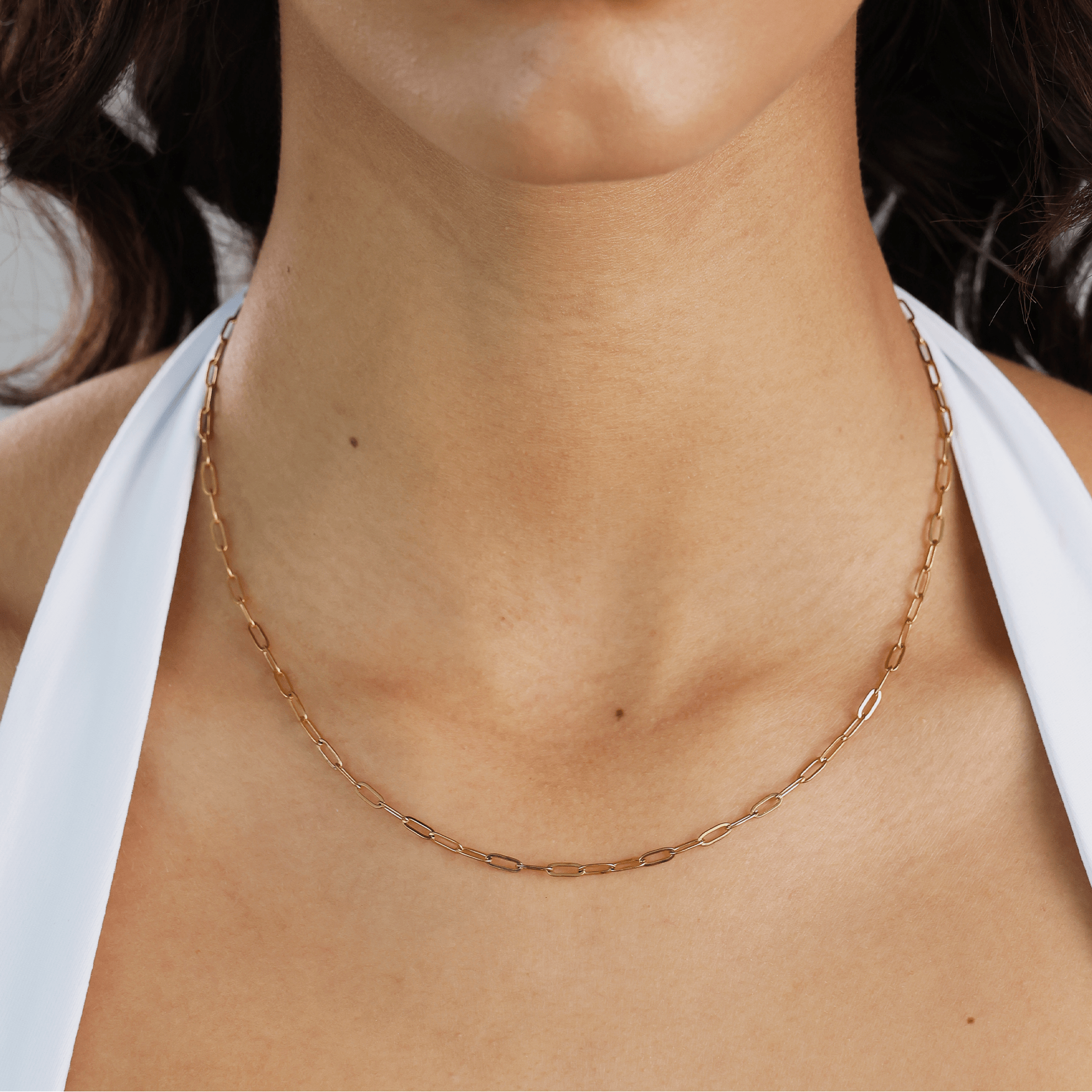 Small Paperclip Necklace - Gemlet