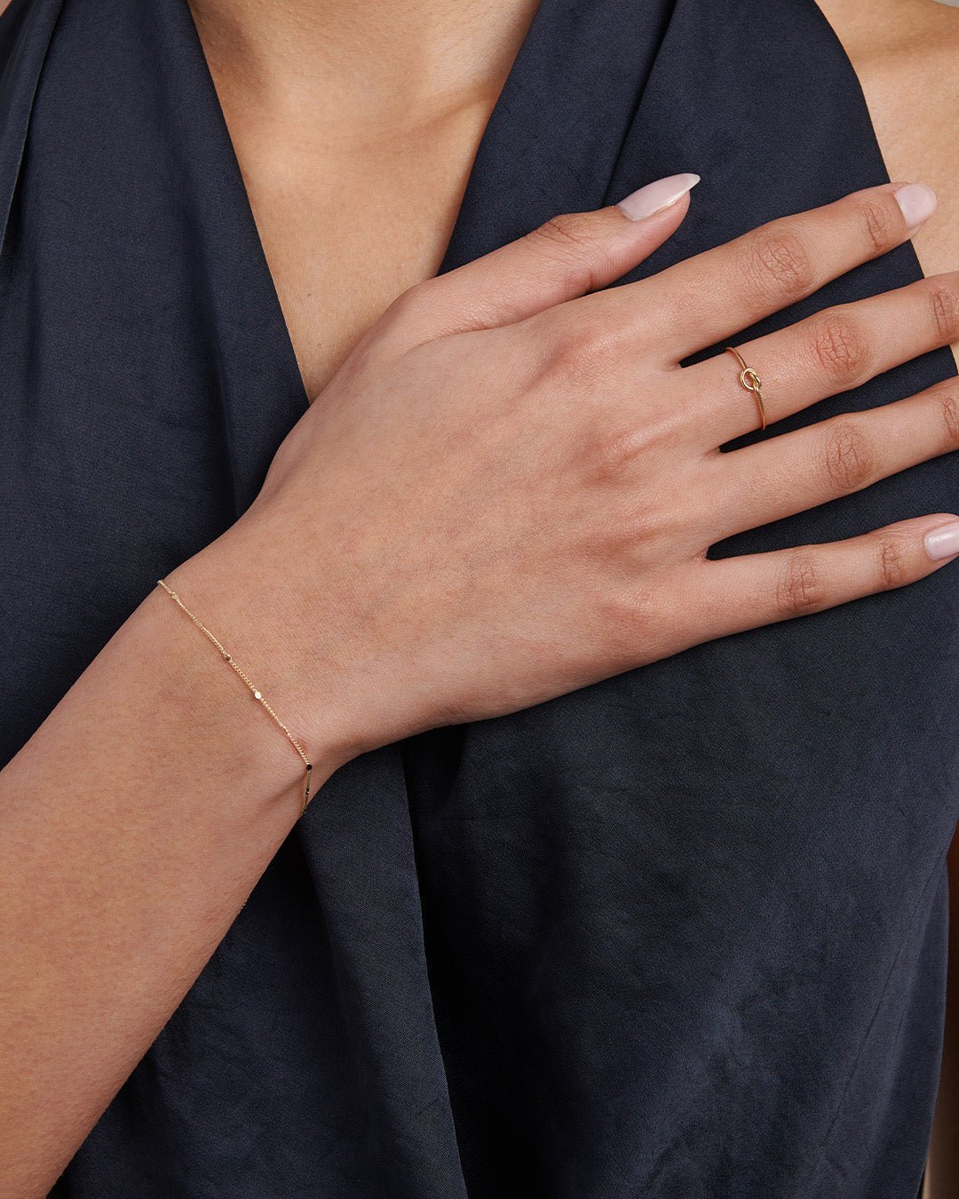 Sparkly Dots Chain Bracelet - Gemlet