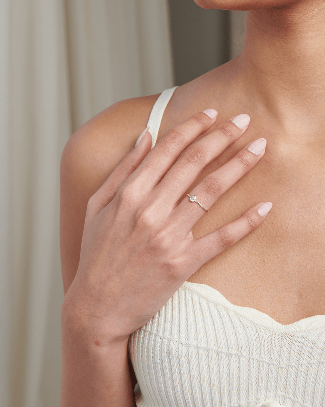 Teardrop Ring - Gemlet