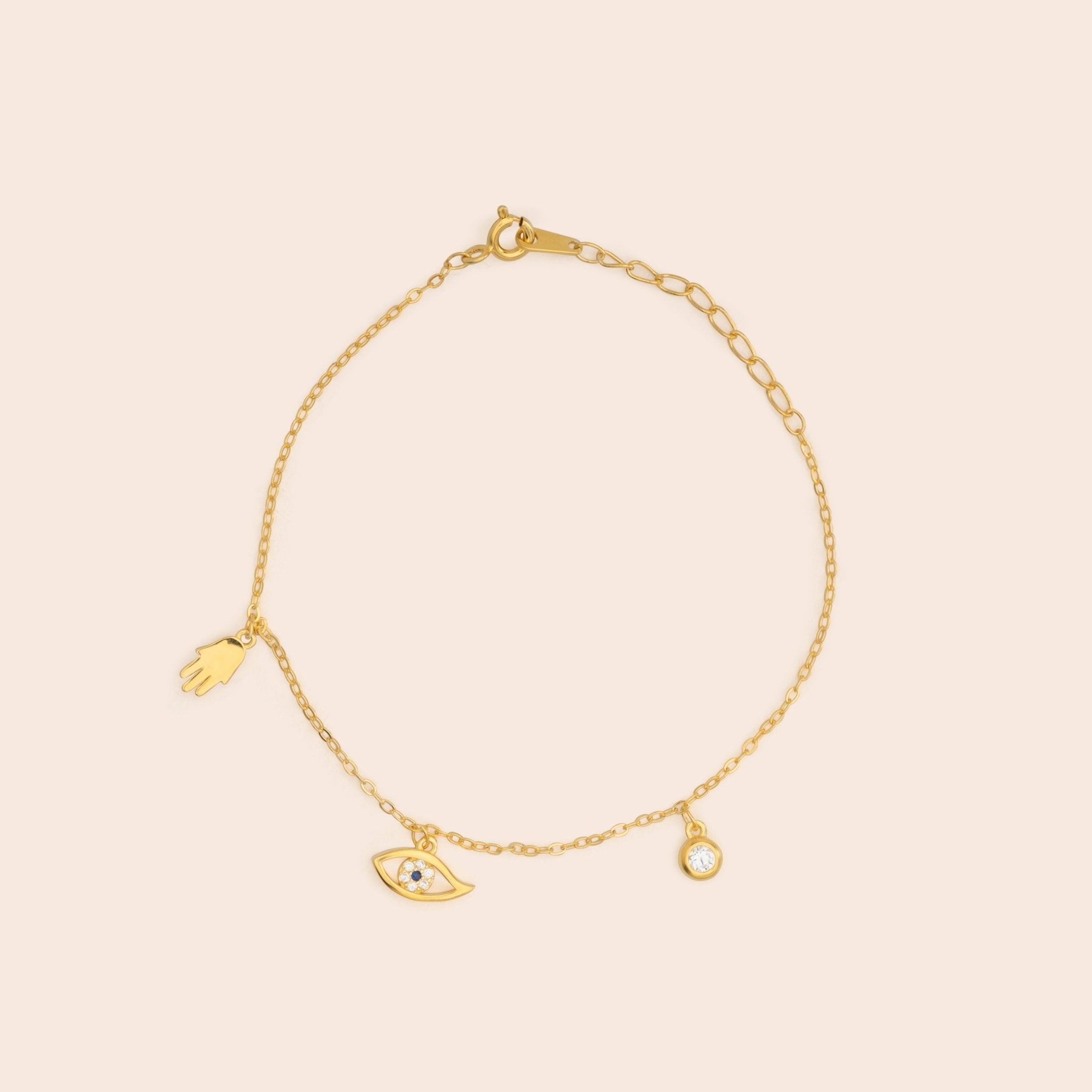 Three Protectors Chain Bracelet - Gemlet