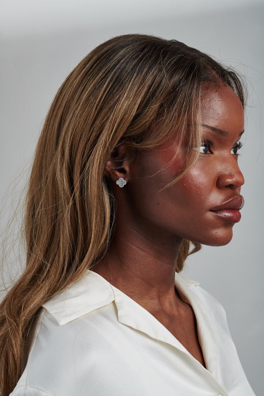 White Clover Studs - Gemlet
