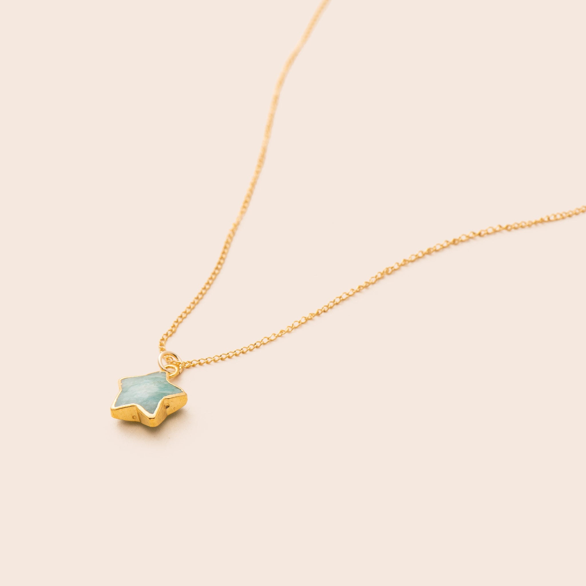 Amazonite Star Necklace - Gemlet
