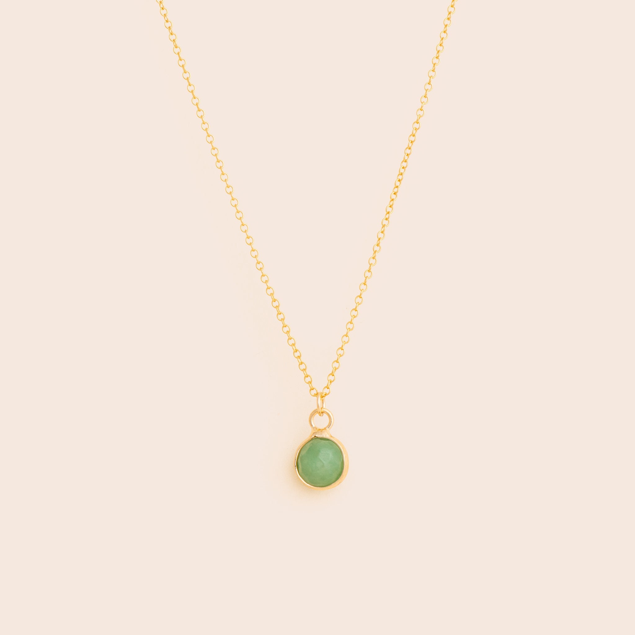 Aventurine Ball Necklace - Gemlet