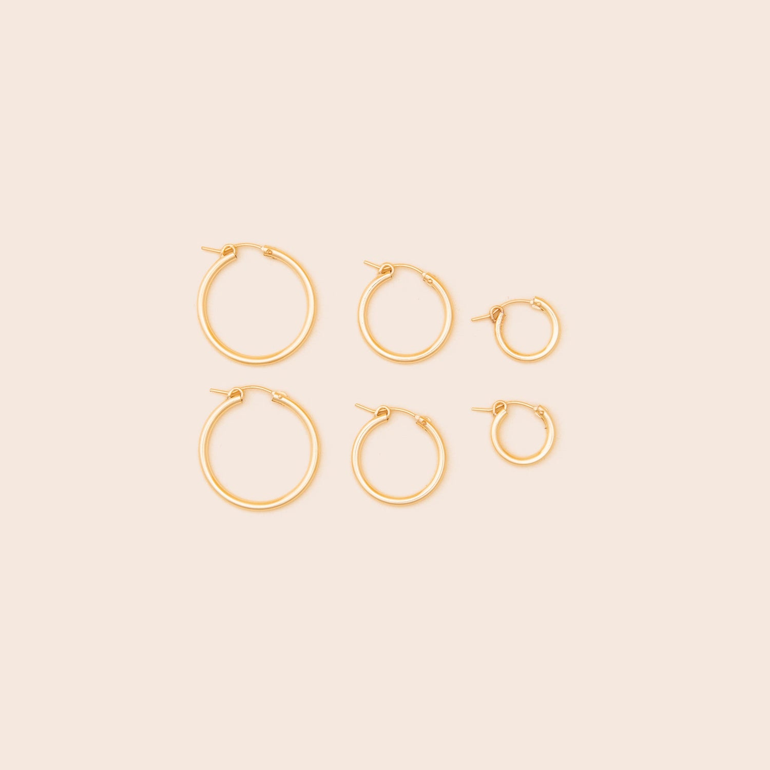 Classic Hinged Hoop Earrings - Gemlet