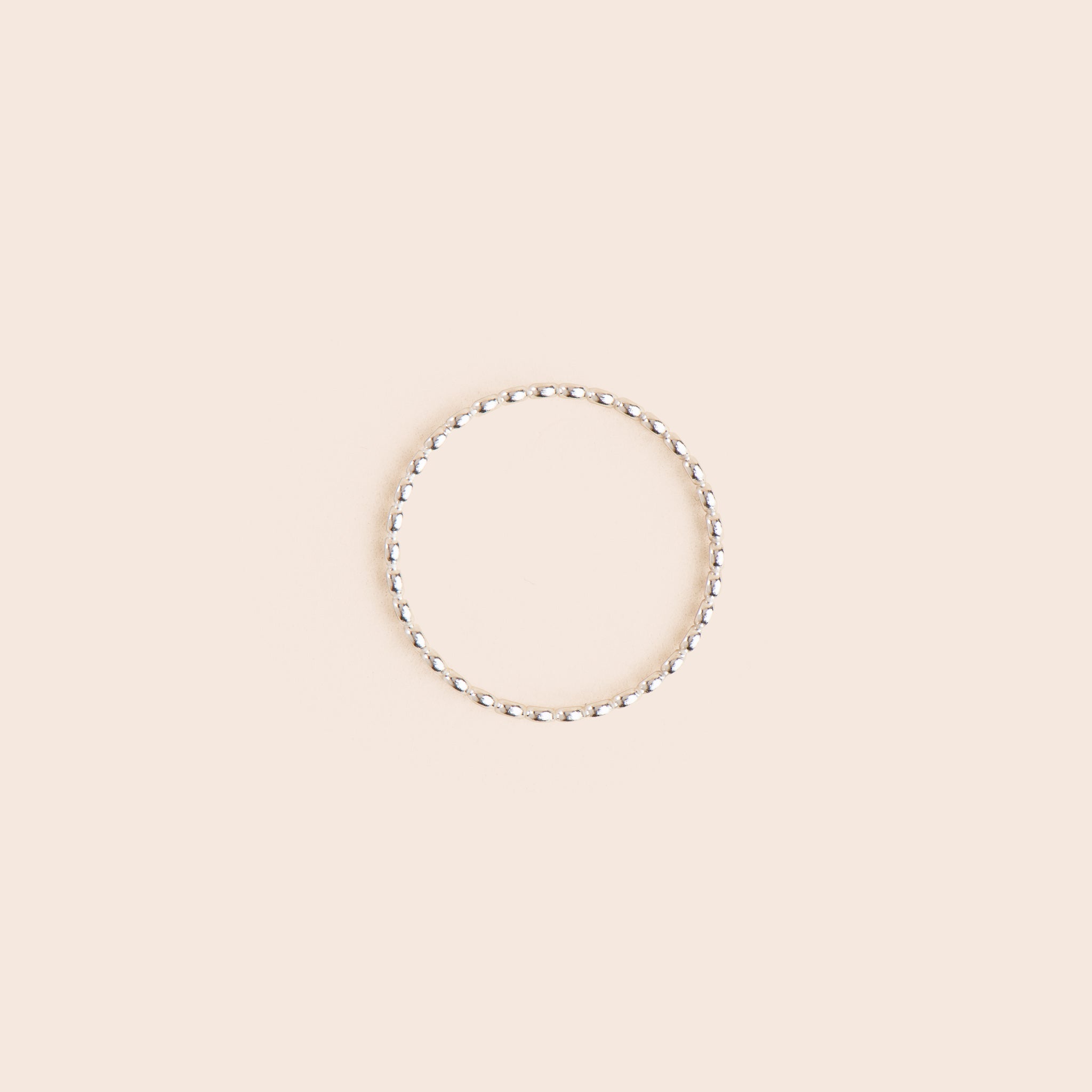 Dainty Dots - Sterling Silver Stacking Ring - Gemlet