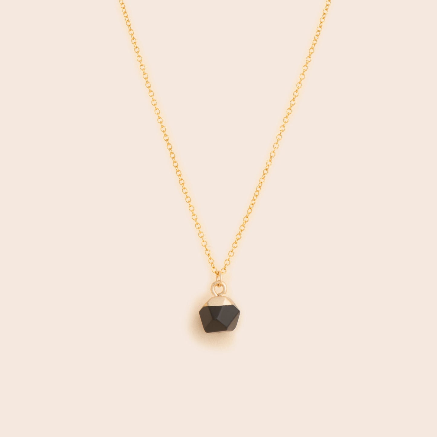 Onyx Nugget Necklace - Gemlet