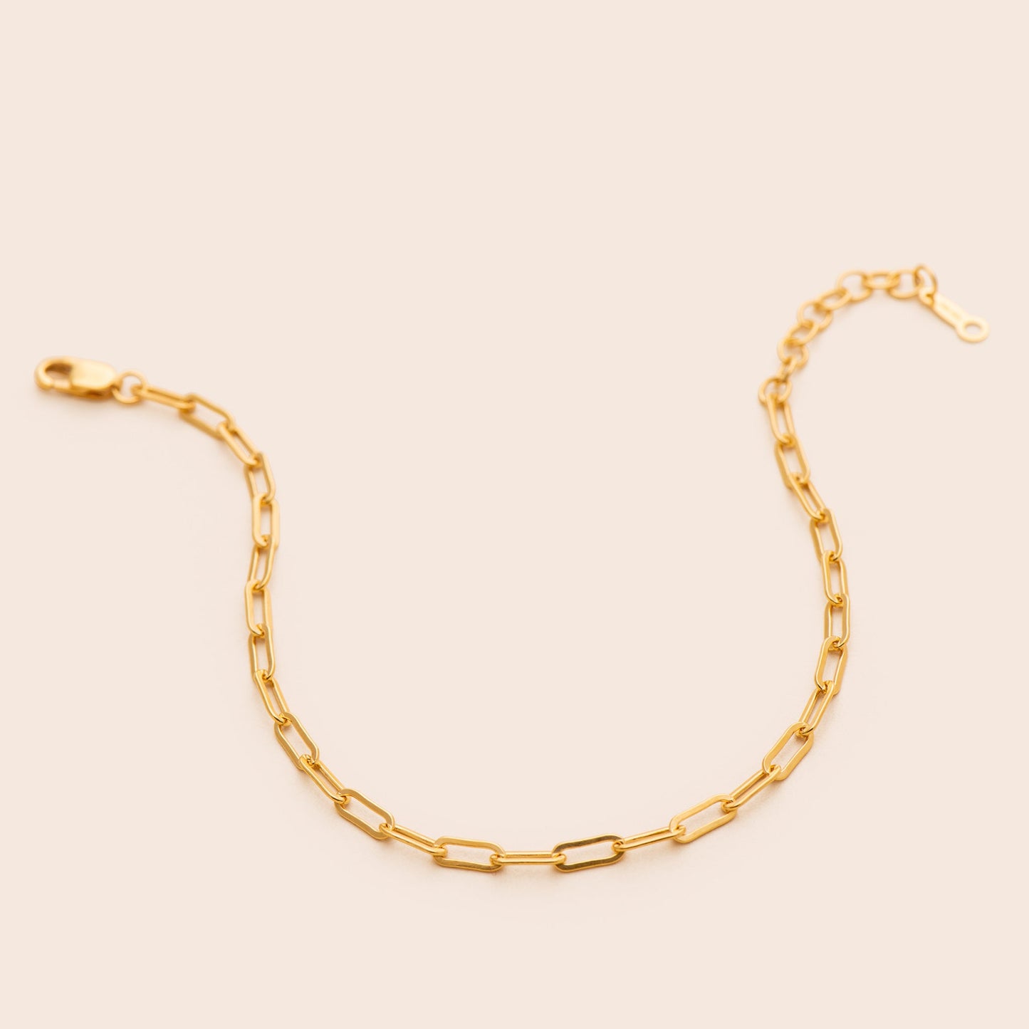 Paper Clip Chain Bracelet - Gemlet