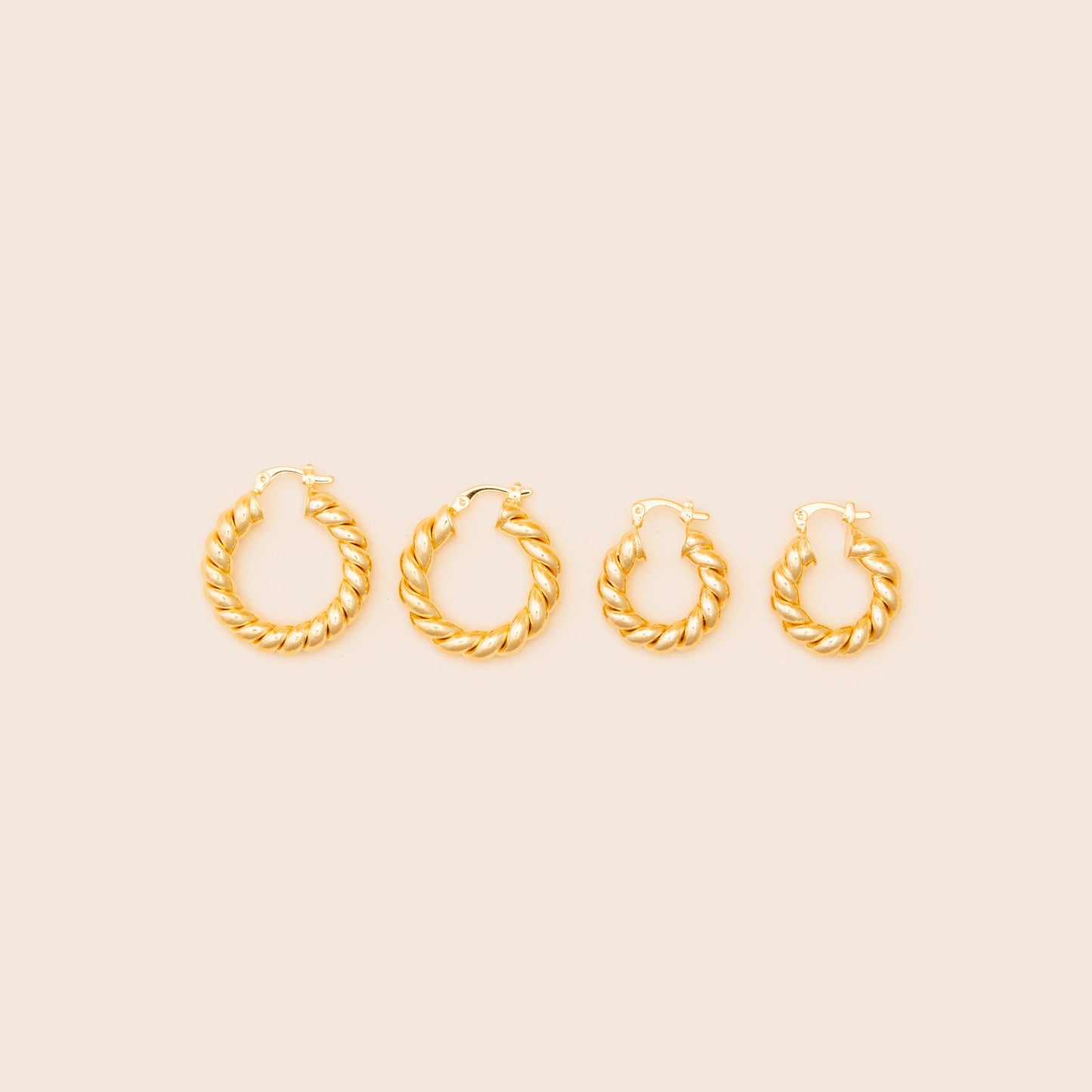 The Croissant Hoop Earrings - Gemlet