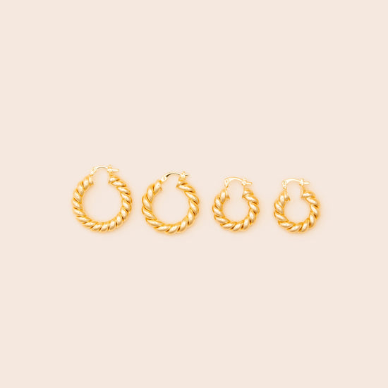 The Croissant Hoop Earrings - Gemlet
